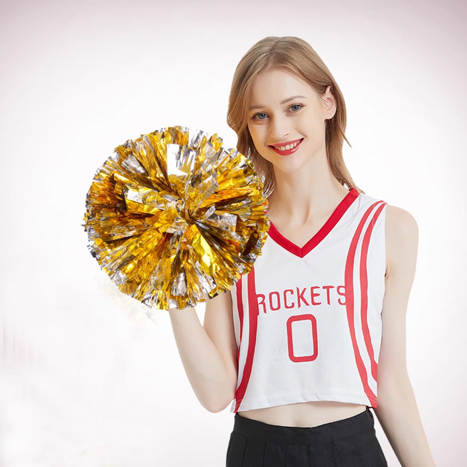 Amazon.co.jp: Coehaopike 10個セットポンポン チア 5色 応援ポンポン